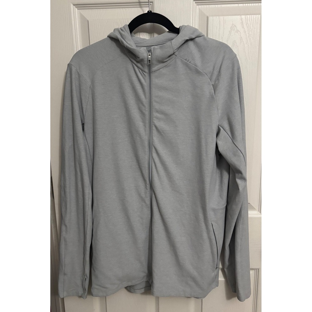 Lululemon | Surge‎ Warm Full Zip Men's Gray Hoodie Jacket Sz L LM4A70S